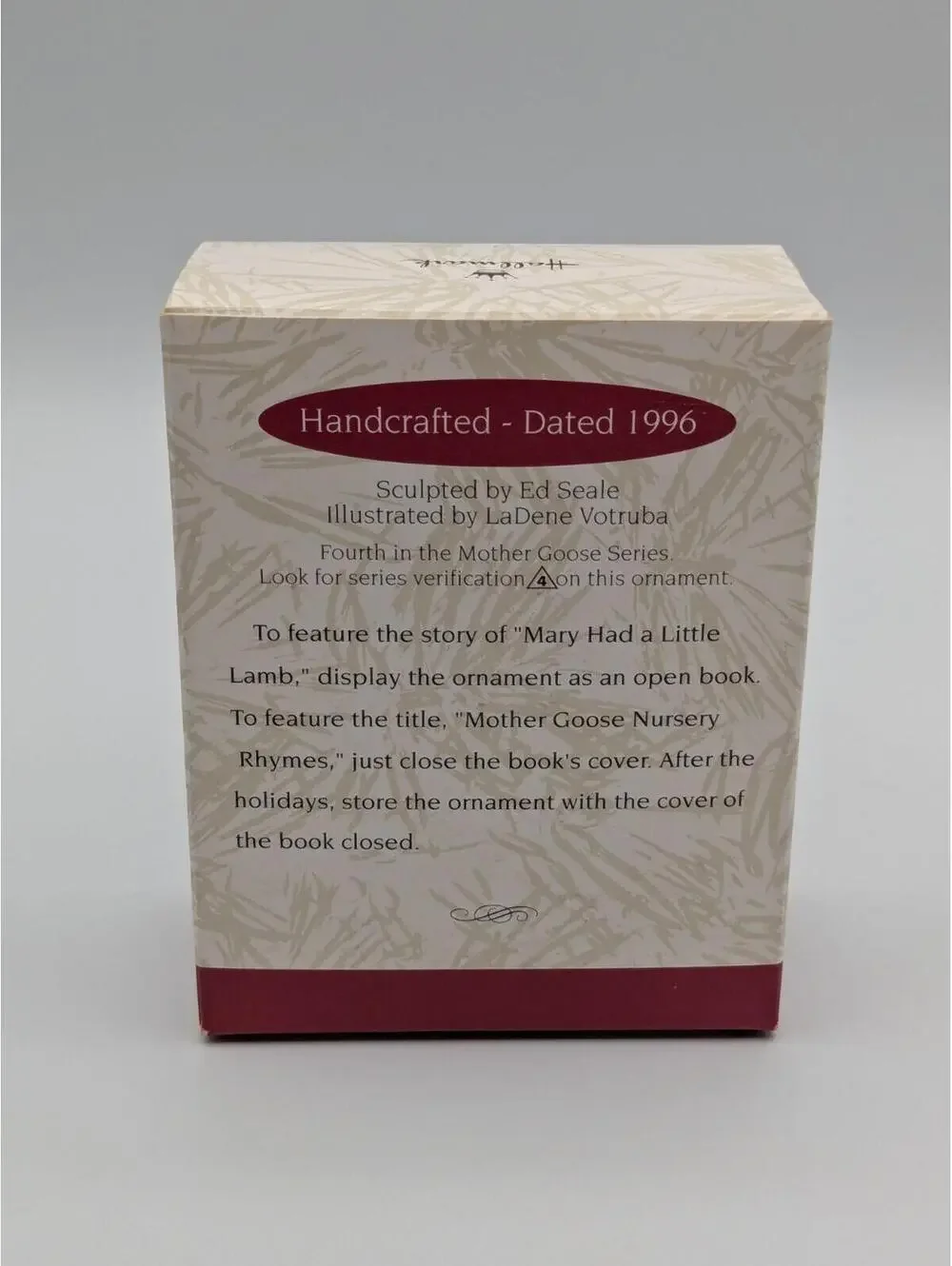 Hallmark keepsake mary